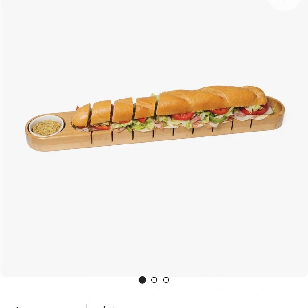 Natural Wood Bread Cutting Tray